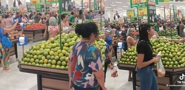 Louvorzão no supermercado