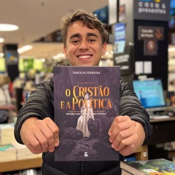 Livro de Nikolas Ferreira tenta colocar cristãos na linha de frente da guerra cultura, e outras notícias nacionais